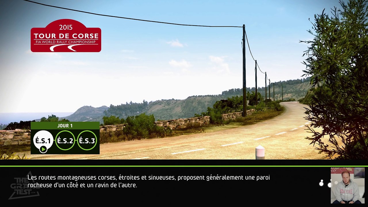 WRC5   découverte du jeu de rallye