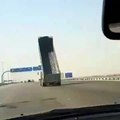 truck crach bridge