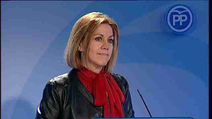 Cospedal traslada el cariño del PP a las familias de los policías asesinados en Kabul