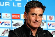 OM-GFC Ajaccio : la conférence de presse de Michel