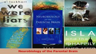 Read  Neurobiology of the Parental Brain Ebook Free