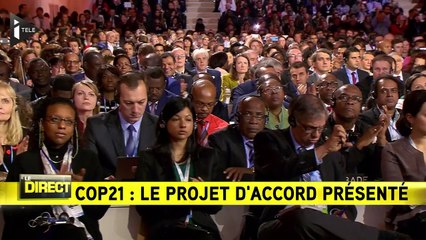 Fabius: "Le projet d'accord veut limiter le réchauffement à 1,5°C"