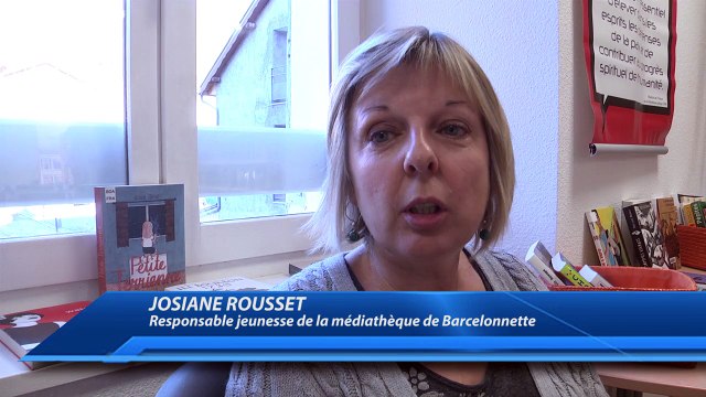 D!CI TV : Un atelier déco de Noël à la médiathèque de Barcelonnette