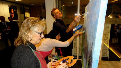 Joep 14 - Jazz Live Paint voor Villa Joep - Geuzenstaete / Brielle 2015