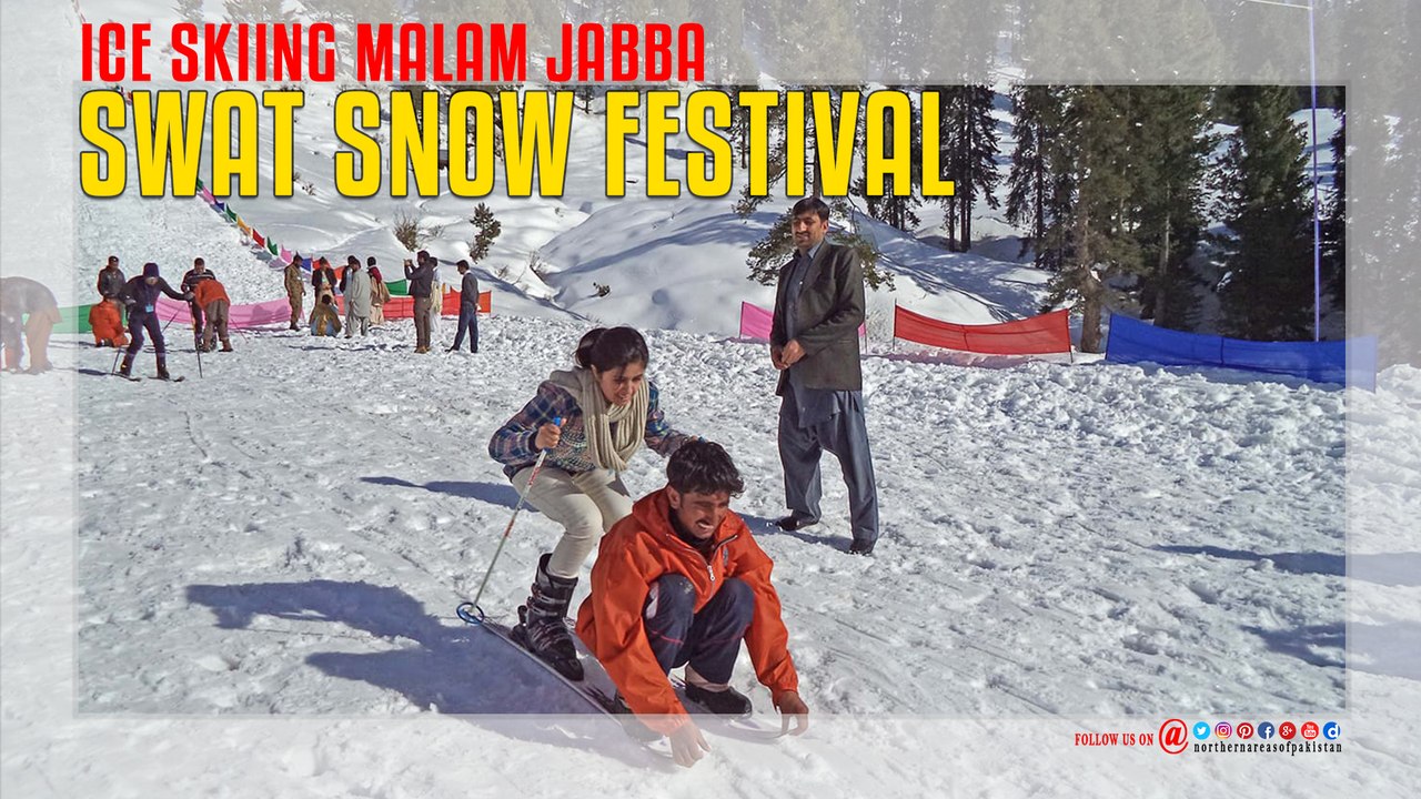 Swat Snow Festival Ice Skiing Malam Jabba
