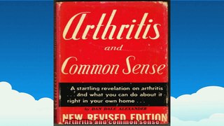 Arthritis and common sense
