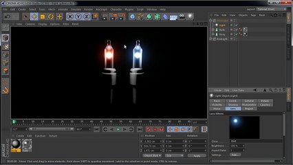 Cinema 4D Christmas Tree modeling-004