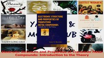 Electronic Structure and Properties of Transition Metal Compounds Introduction to the Download