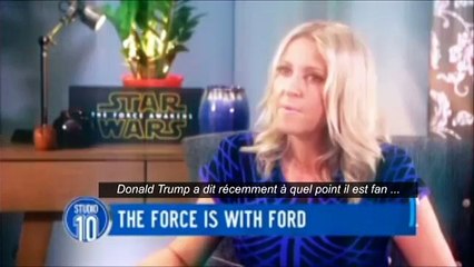 Harrison Ford se paie Donald Trump pendant une interview New Full Hd Video News