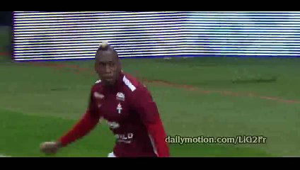 N'Gbakoto Goal - Metz 1-1 Dijon - 12-12-2015