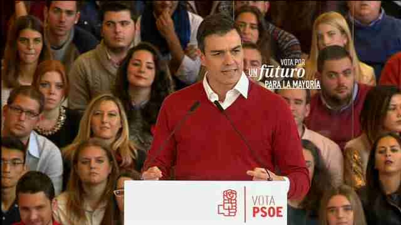 Pedro Sánchez se ve con "las pilas aún más cargadas" para ganar las elecciones