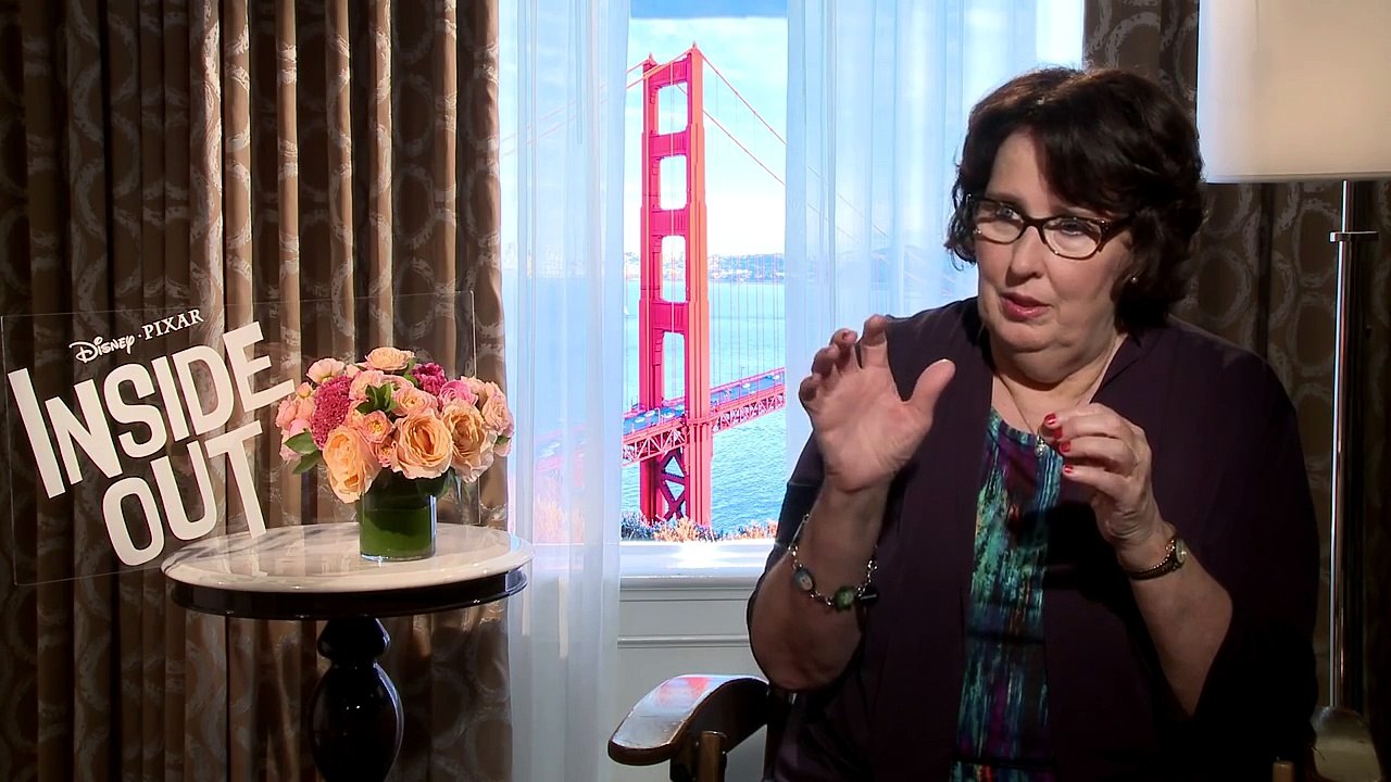 Inside Out Sadness Interview - Phyllis Smith