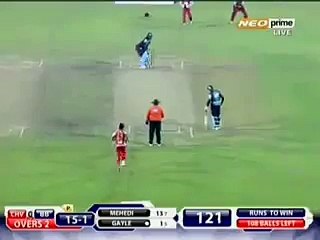9 SIXES by chris gayle-Bangladesh Premier League 2015