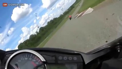 Motor Yarışında Kaza 2016