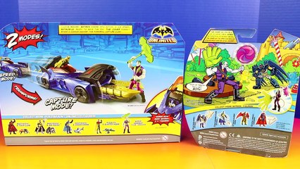 Batman Unlimited Capture Claw Batmobile With Slapstick Smack Joker Clayface And Bane