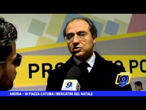 ANDRIA | In Piazza Catuma i mercatini del Natale