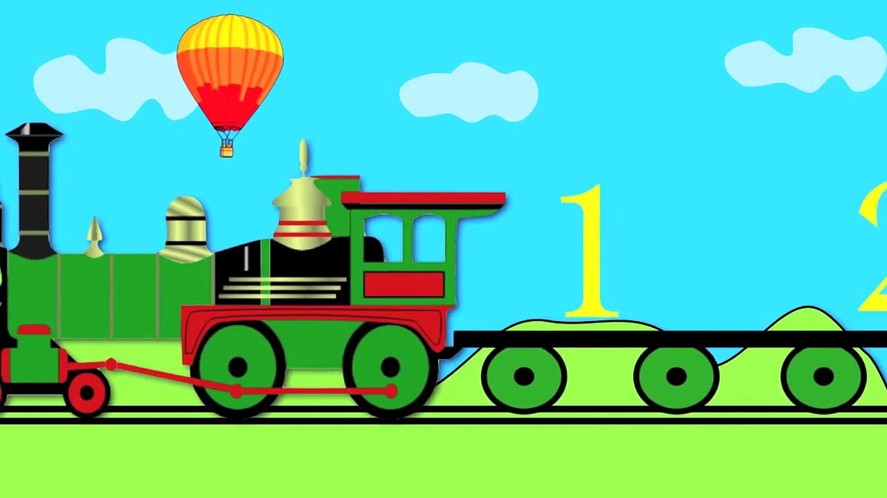 Number Train (1-10) Learning for kids