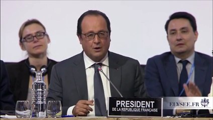 COP 21: Hollande propose aux pays volontaires de s'engager davantage