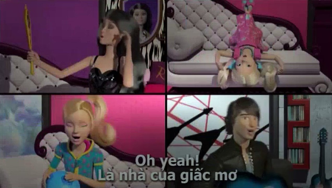PHIM HOẠT HÌNH BÚP BÊ BARBIE TẬP 4 - MỘT NGÀY Ở BÃI BIỂN