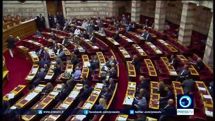 Griechische Demonstranten nehmen, um Straßen gegen neue Runde von Sparmaßnahmen