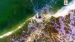 Surfing dans le Morbihan avec Némo par HD drone - Paris Bretagne Télé