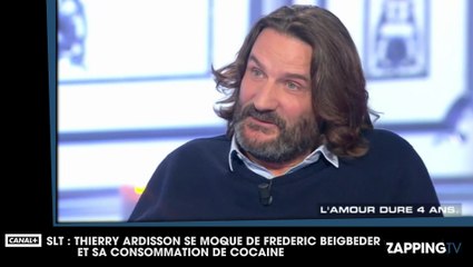 SLT : Thierry Ardisson attaque Frédéric Beigbeder sur sa consommation de cocaïne