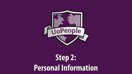 University of the People - Online Application Process: Step 2