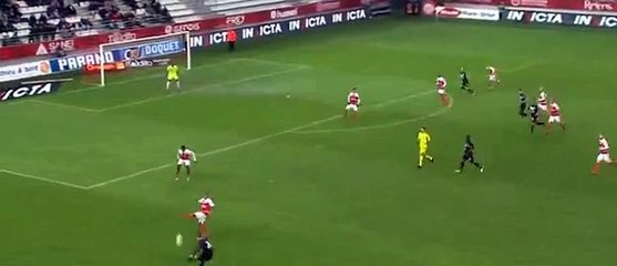 Valere Germain Goal - Reims 0 - 1 Nice - 12/12/2015