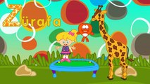 Z Harfi ABC Alfabe SEVİMLİ DOSTLAR Eğitici Çizgi Film Çocuk Şarkıları Videoları