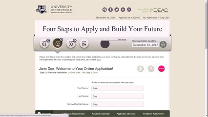 Apply to University of the People Online Today 🌐