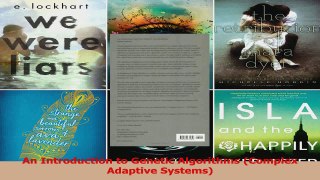 Read  An Introduction to Genetic Algorithms Complex Adaptive Systems Ebook Free