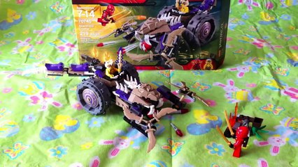 Complete LEGO Ninjago Masters of Spinjitsu Anacondrai Crusher Building Toy with Ninja Kai