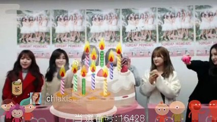 【视频】151211 APINK 日单__SUNDAY MONDAY__ 抽奖活动 - Pink X'mas Party！
