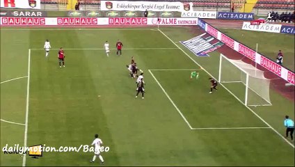 All Goals - Eskisehirspor 1-2 Gaziantepspor - 12-12-2015
