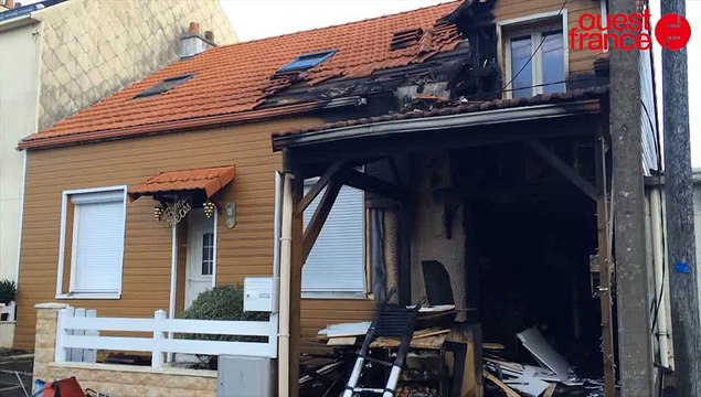 Incendie d'un pavillon à Saint-Nazaire