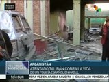 Dos policías españoles mueren en un atentado talibán en Afganistán