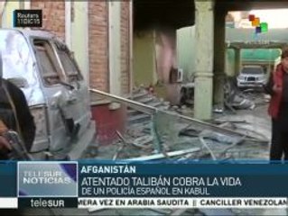 Dos policías españoles mueren en un atentado talibán en Afganistán