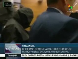 Finlandia: detienen a dos sospechosos de atentado terrorista en Irak