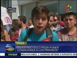 Chile:jóvenes rechazan fallo del Tribunal sobre gratuidad de educación
