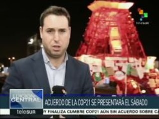 Francia: COP21 sigue ultimando detalles para lograr acuerdo vinculante
