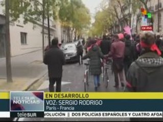 Francia: se manifiestan por un acuerdo con mayor justicia climática