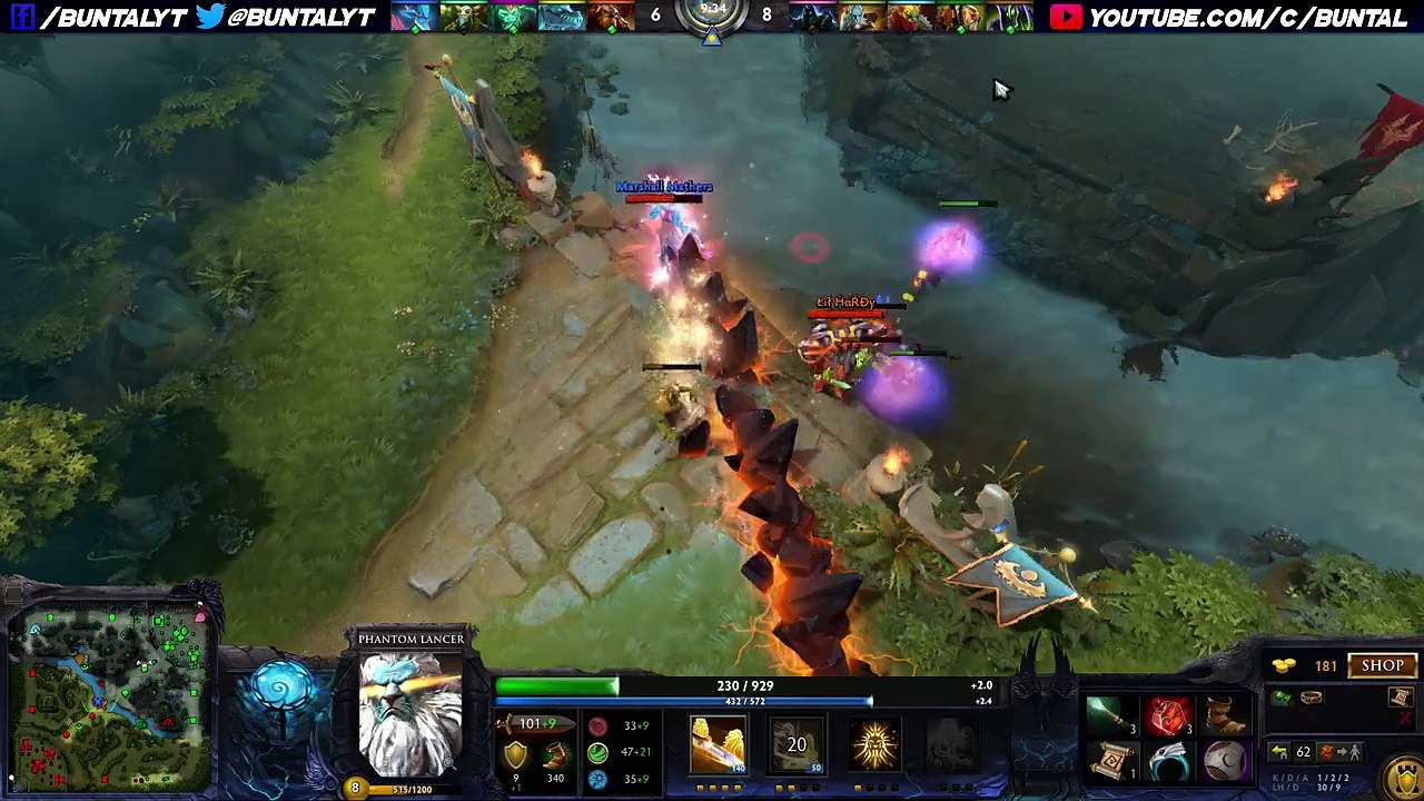 Miracle Phantom Lancer Vs Sumail Leshrac Mid Ranked Match Dota 2 Pro Highlights