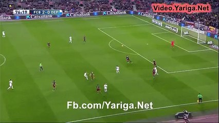 Barcelona 2 - 1 Dep. La Coruna Lucas Perez Martinez 12/12/2015