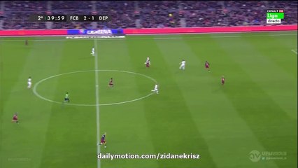 Álex B 2-2 Wonderful Equalising Goal HD - Barcelona vs. Deportivo La Coruna 12.12.2015 HD