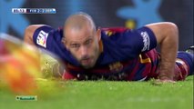 Alex Bergantinos Goal - Barcelona 2 - 2 Deportivo La Coruna - 12/12/2015 HD