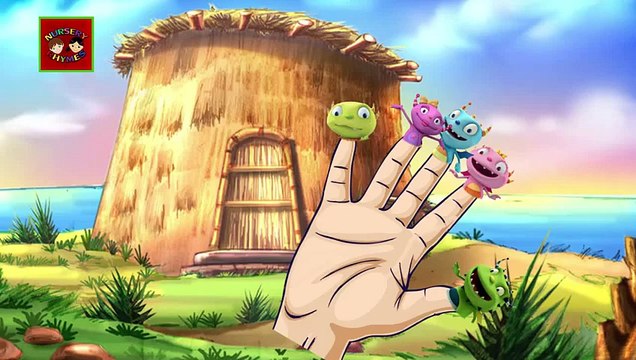 (Henry Hugglemonster) Finger Family Nursery Rhymes for Childrens Babies and Toddlers KidsF