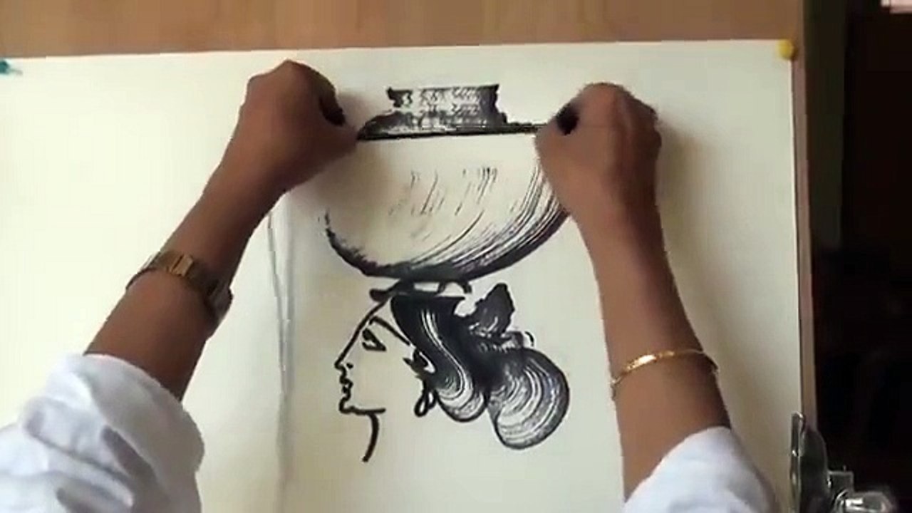 You've never seen anything like this before. .. what a talented drawer