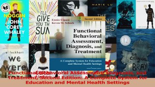 Functional Behavioral Assessment Diagnosis and Treatment Second Edition A Complete System PDF