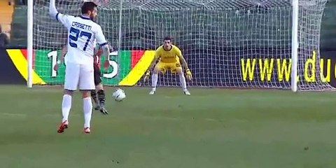 Edoardo Goldaniga Goal - Palermo 1 - 0 Frosinone - 12/12/2015