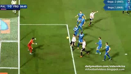 1-0 Edoardo Goldaniga  Goal | Palermo - Frosinone 12.12.2015 HD